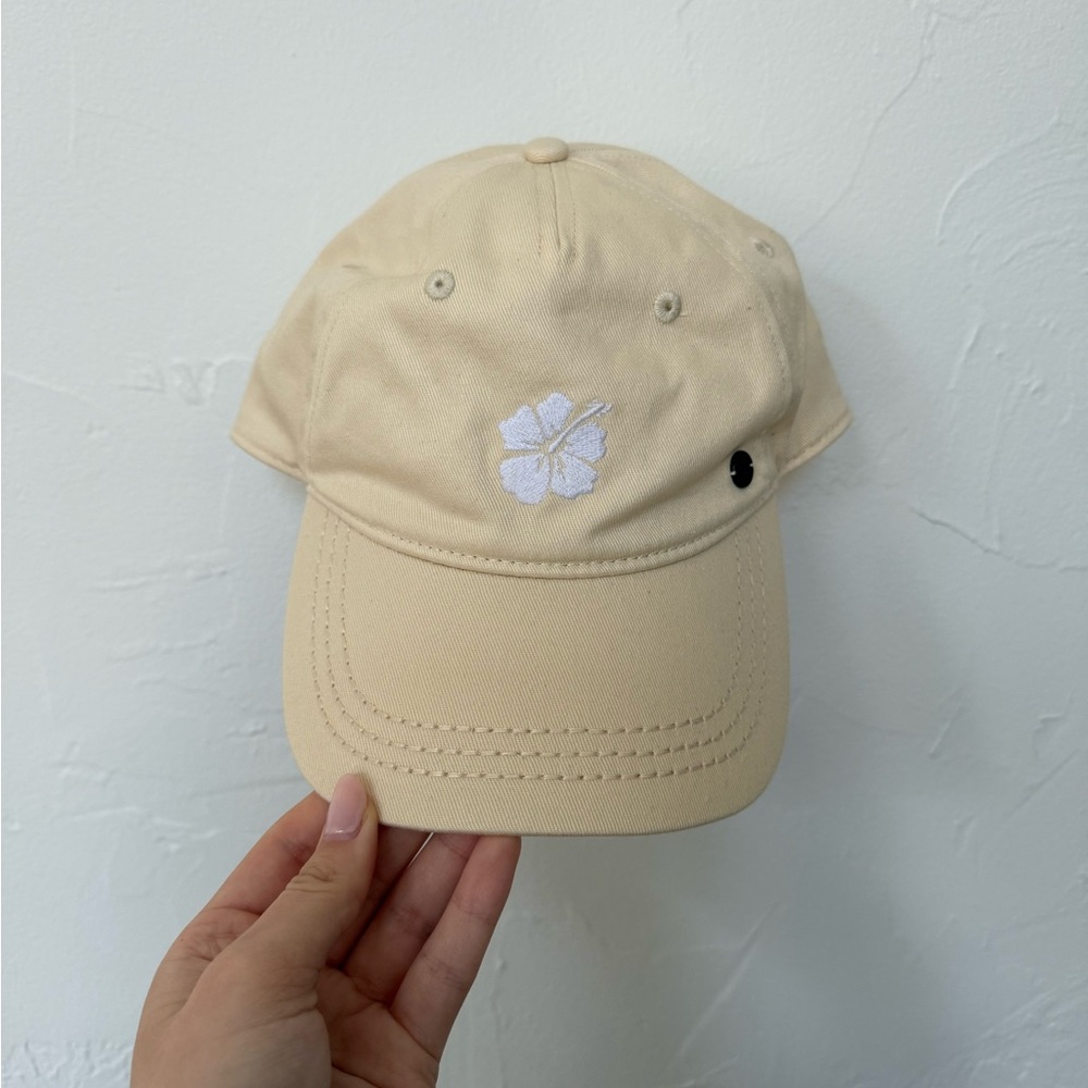 ROXY cream/baby yellow adjustable hat